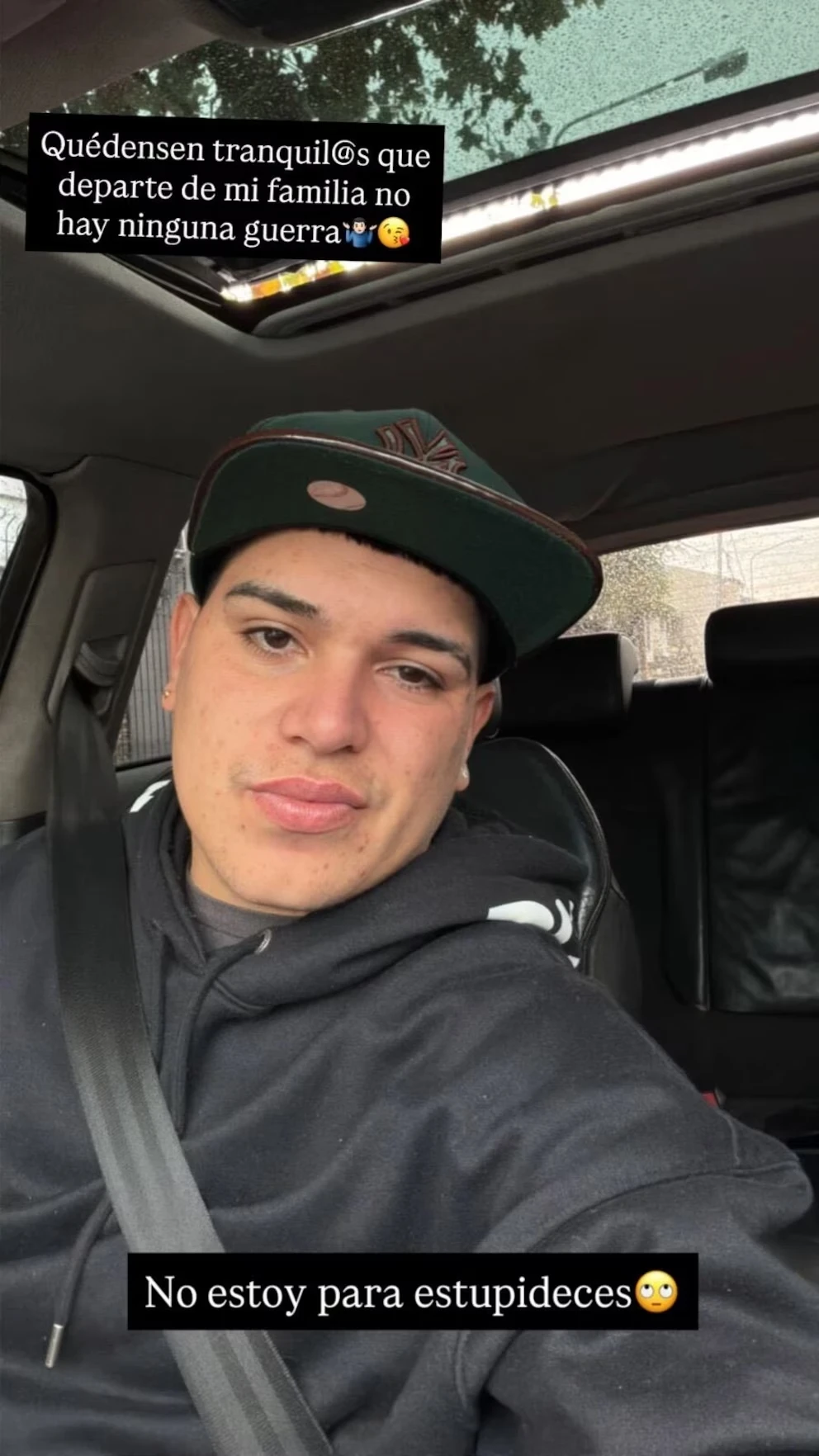 “No estoy para estupideces”: Thiago Medina dio un 