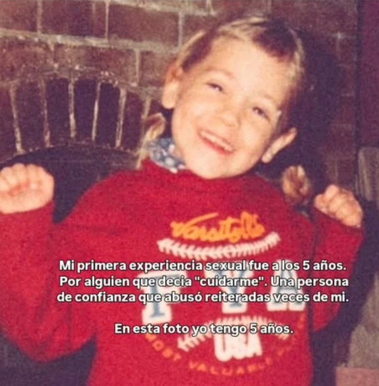 “Crecí creyendo que tenía la culpa”: el desgarrador posteo con el que Rochi Igarzábal contó que sufrió abuso cuando era niña