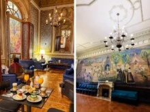 Cómo desayunar por $10.200 en un "café oculto" en un palacio de Recoleta: arte, sábados de tango y pastelería francesa