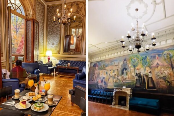Cómo desayunar por $10.200 en un "café oculto" en un palacio de Recoleta: arte, sábados de tango y pastelería francesa
