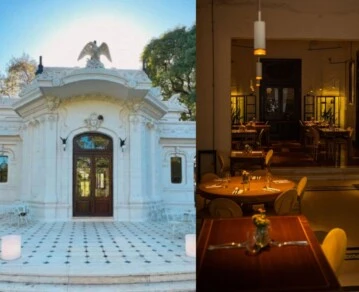 Cómo merendar en un "café oculto" dentro de un palacio por 10.500 pesos: a metros de los Bosques de Palermo, ya brilla en la Guía Michelin