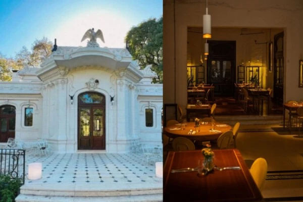 Cómo merendar en un "café oculto" dentro de un palacio por 10.500 pesos: a metros de los Bosques de Palermo, ya brilla en la Guía Michelin