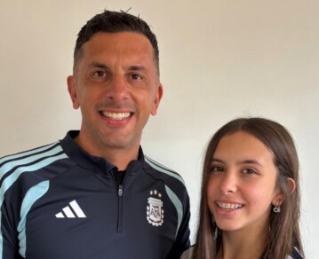 Cambió su fiesta de 15 por un viaje al Mundial 2026 con su papá: la promesa de Delfi, la hincha más entusiasta de la Selección Argentina