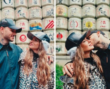 El romántico álbum de fotos del viaje de ensueño de la China Suárez y Mauro Icardi a Japón