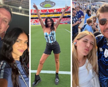 Mundial 2026: 38 famosos que viajaron a alentar a la selección