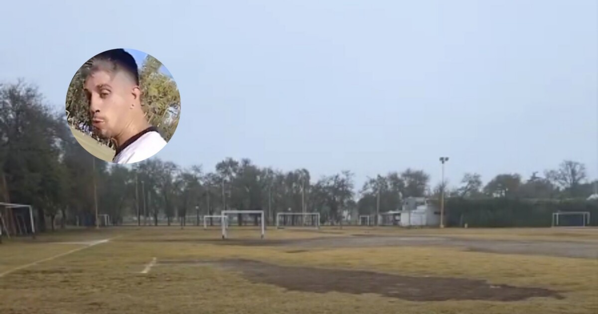 Habló el dueño de la cancha de fútbol donde se vio