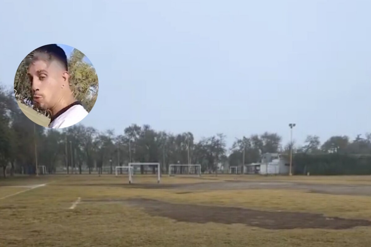 Habló el dueño de la cancha de fútbol donde se vio a Claudio Barrelier el mismo día de la desaparición de Agostina