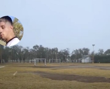 Habló el dueño de la cancha de fútbol donde se vio a Claudio Barrelier el mismo día de la desaparición de Agostina
