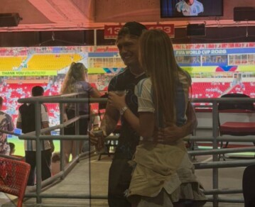 Ian Lucas blanqueó su romance con Renata Mónaco: las fotos en el Mundial que confirmaron la relación