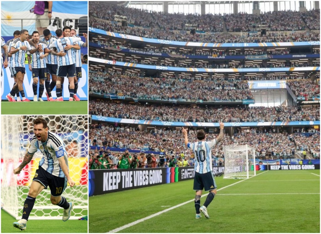 Lionel Messi contra Austria