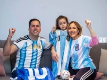 Martín Arévalo, Cora Debarbieri e Isabella