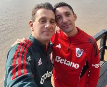 Matias Bertolotti y su novio