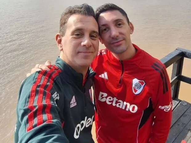 Matias Bertolotti y su novio