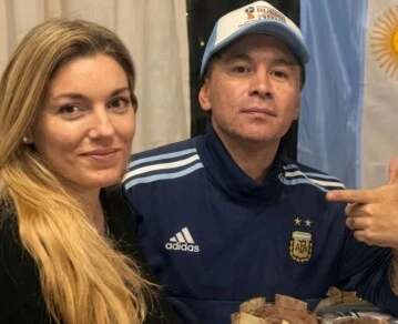 Pablo Lescano y Cecilia Calafell