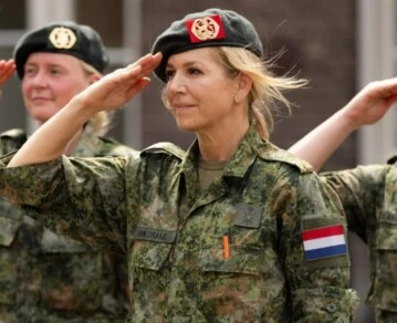 Por qué la reina Máxima se unió al Ejército a los 55 años