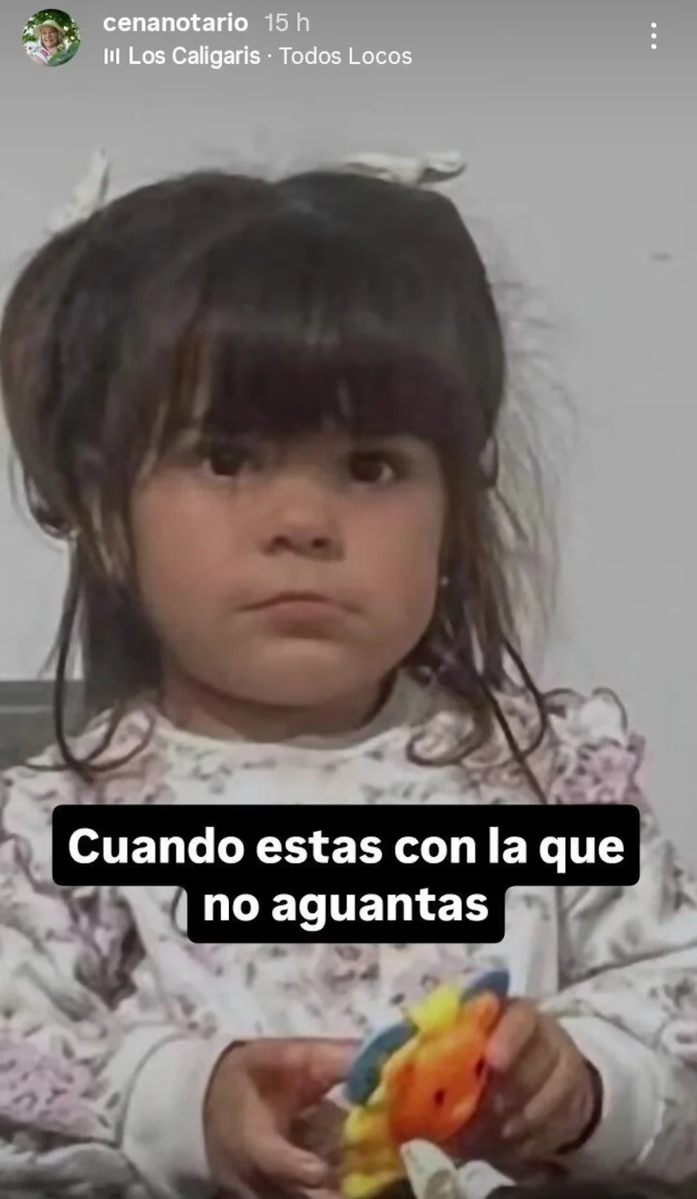 Una de las fotos que compartió la madre de Daniela y que destapó la interna familiar.