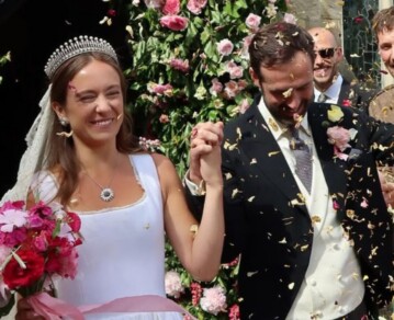 Las fotos de la nueva boda que celebró la Familia Real británica: del emotivo homenaje familiar al vestido sostenible que dio de qué hablar