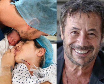 Las tiernas fotos del nacimiento de Bruna, la nieta de Ricky Sarkany