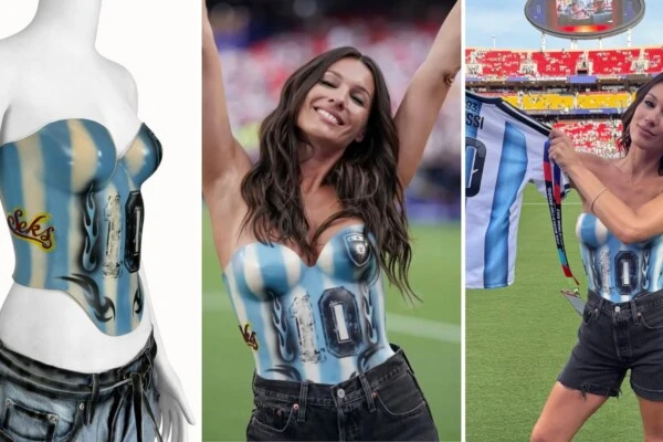 corset mundialista Pampita-looks mundialistas Pampita