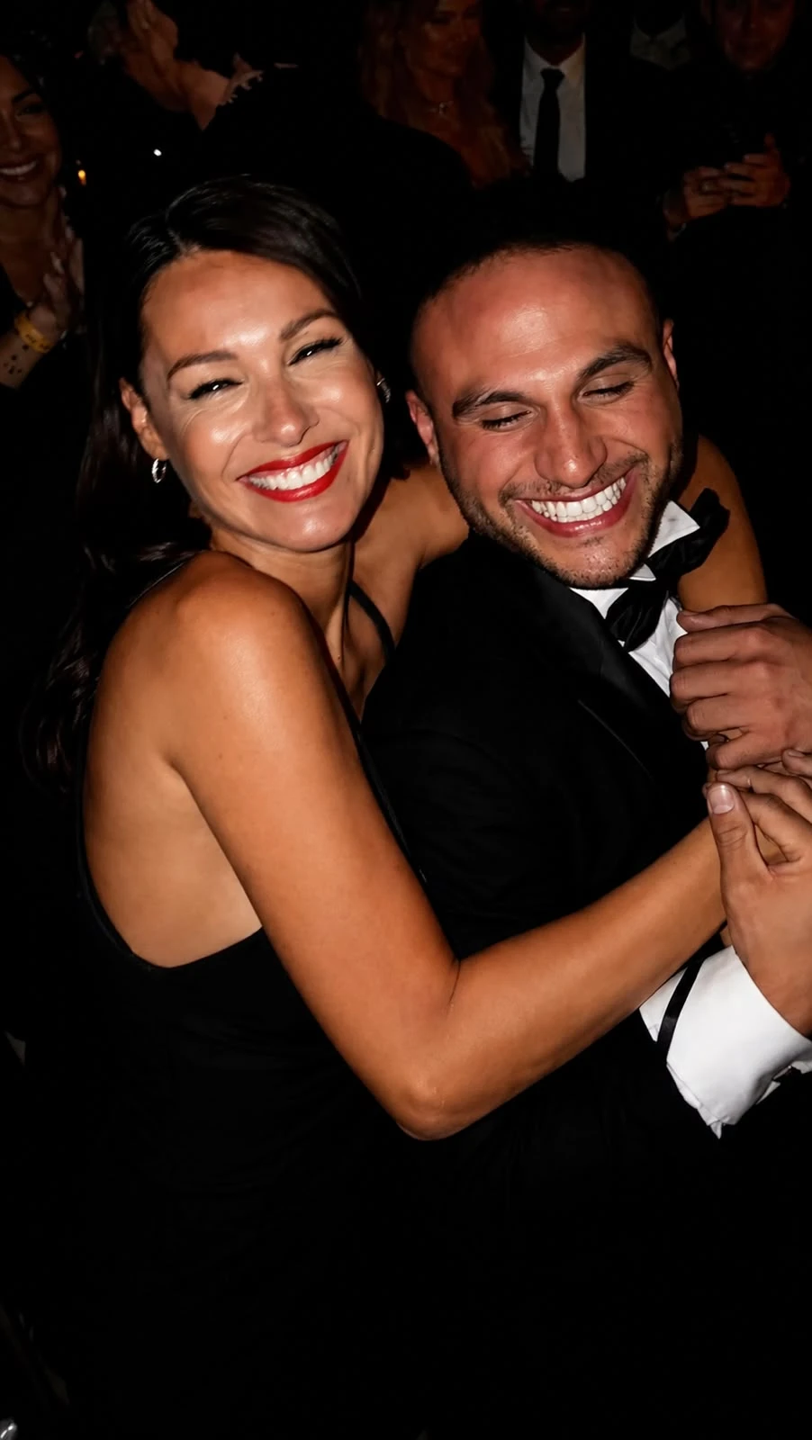 Pampita y Leo Saleh.