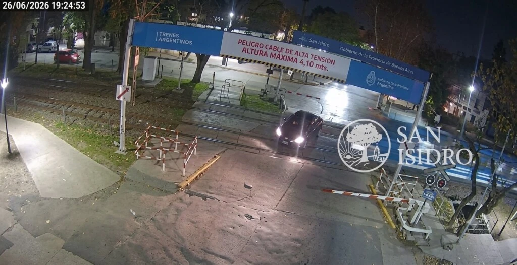 El choque en el que murió Ernestina Pais. 