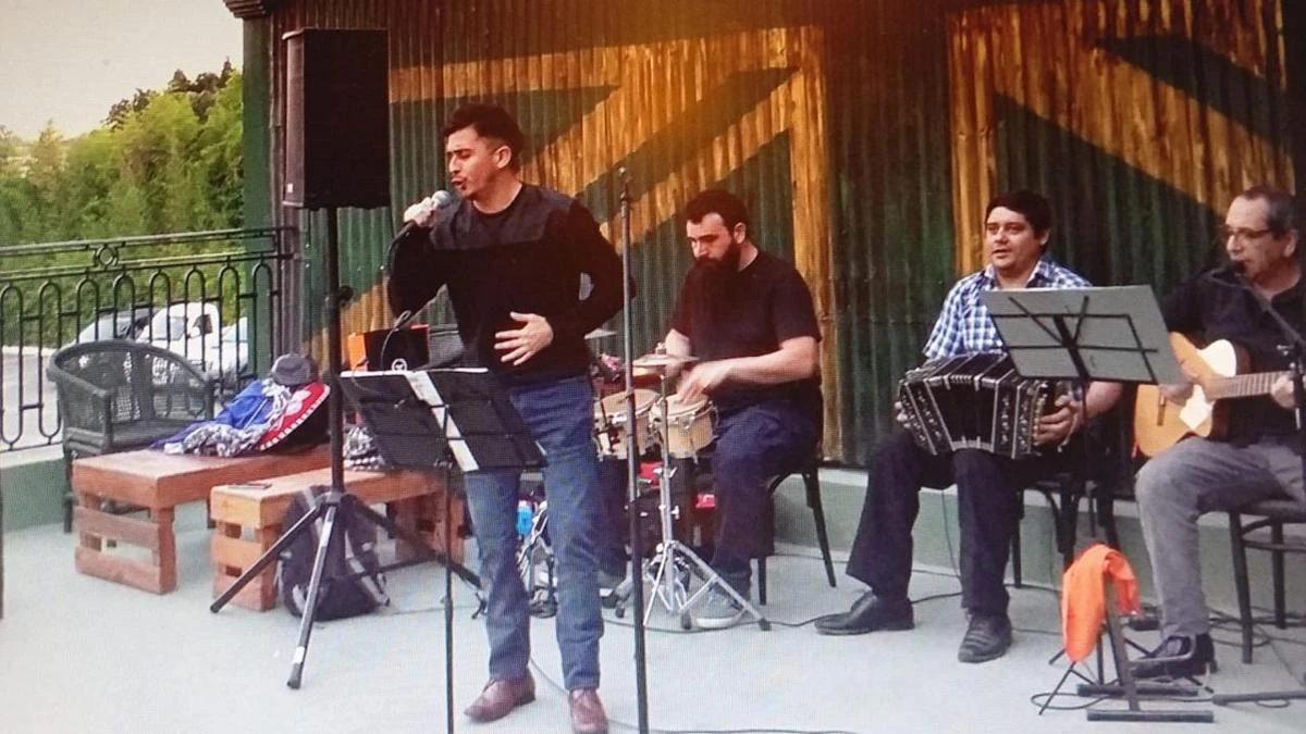 Hace unos años, Heber en plena acción.