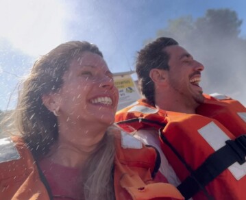 Risas, adrenalina y mucho amor: así fue la escapada romántica de Laurita Fernández y su novio a las Cataratas