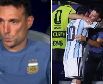 Lionel Scaloni reveló por qué lloró realmente al abrazar a Lionel Messi