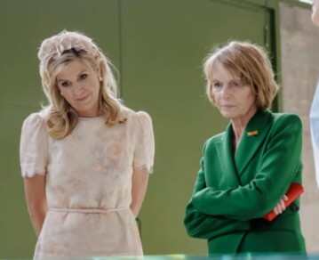 Mangas globo, flores y fascinator: las tendencias que impuso Máxima Zorreguieta con su look más viral