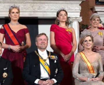 La impactante nueva imagen de la hija menor de Máxima Zorreguieta: así fue el debut oficial de la princesa Ariane con su primera tiara