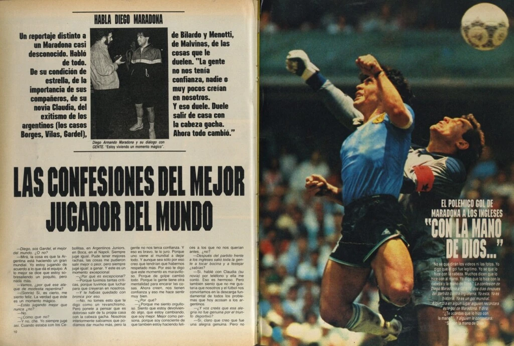 Archivo histórico: la situación que preocupó a Diego Maradona tras ganarle a Inglaterra en el Mundial del 86