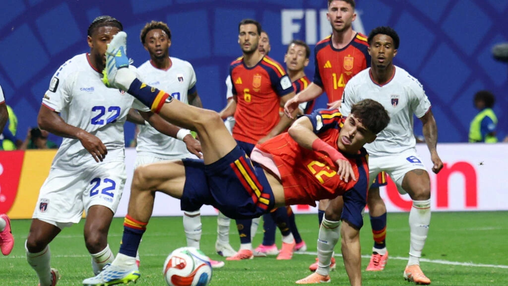 España VS. Cabo Verde. 