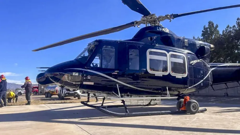 Los conceptos de posición de tiro, vuelo estacionario y maniobra de viraje son los ejes centrales del video que hoy forma parte de los registros previos a la caída del helicóptero en San Juan.