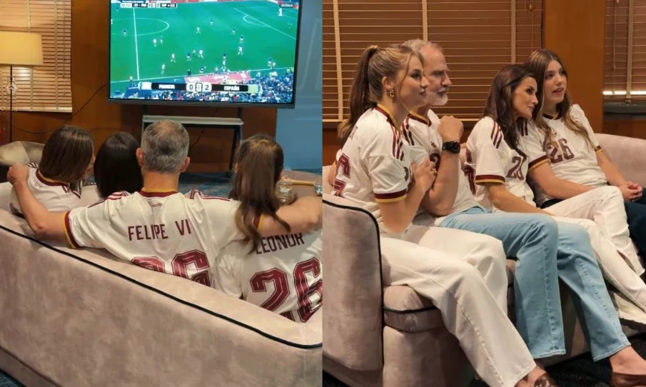 ¿Tercero Francia?: el video de la eufórica reacción de los reyes de España y sus hijas ante el pase a la final del Mundial 2026