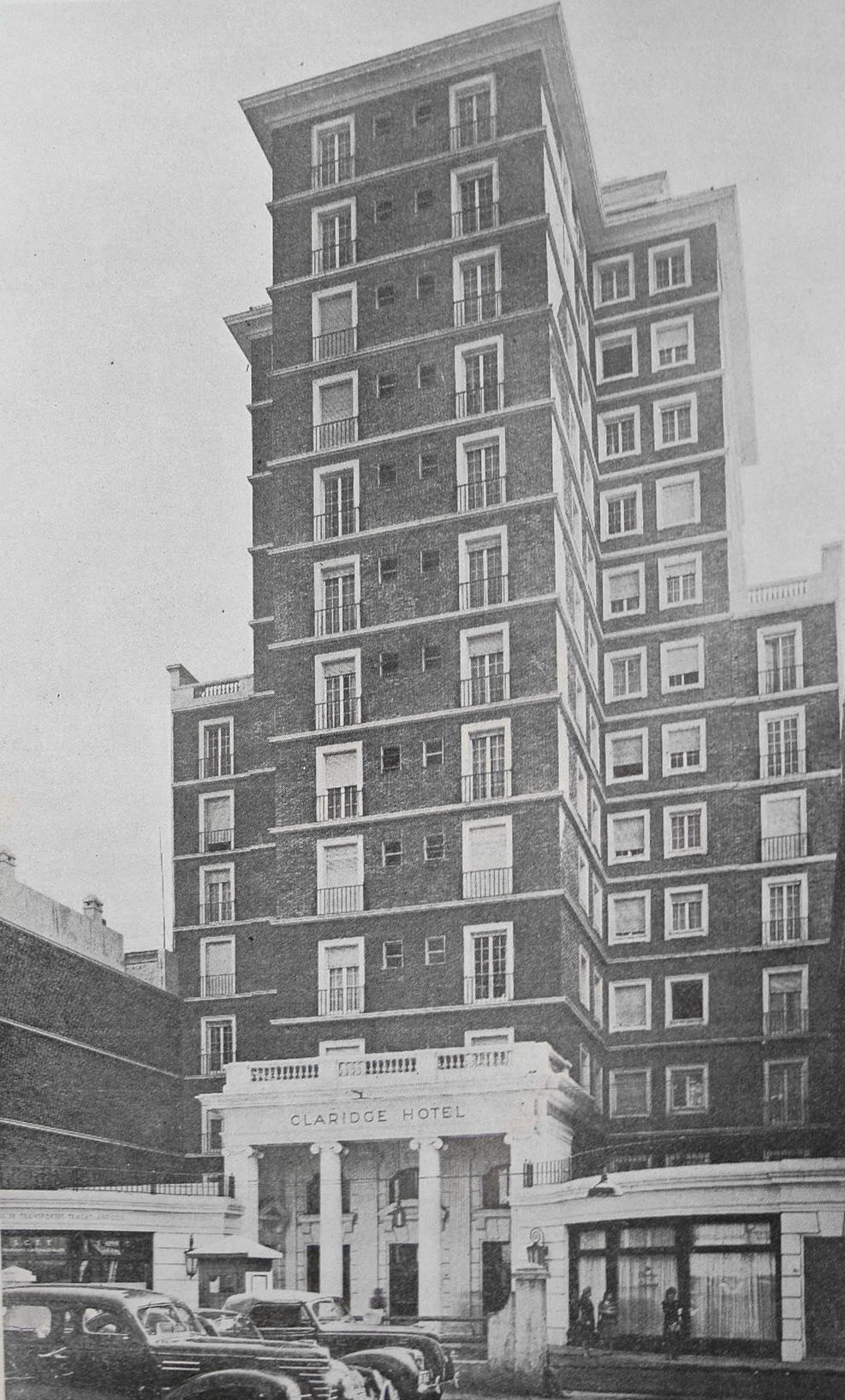 Una foto del edificio en 1946.