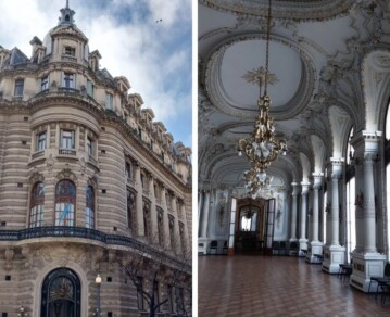 Cómo almorzar un "café oculto" ubicado en un palacio "estilo Versalles" de Microcentro: cuánto sale su menú y cuál es su estricto código de vestimenta