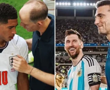 Cuál es el cruce que divide a Inglaterra y protagoniza Jude Bellingham a horas de la picante semifinal con Argentina-portada