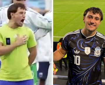 La increíble historia de Lautaro Cuchietti, el argentino que se hizo viral por emocionarse al cantar el himno junto a la Selección