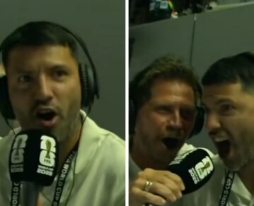 La viral premonición del Kun Agüero en medio del partido de Argentina ante Suiza que sorprendió a todos