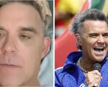 Robbie Williams respondió con ironía a las acusaciones de supuesto consumo tras un video viral en la final del Mundial 2026