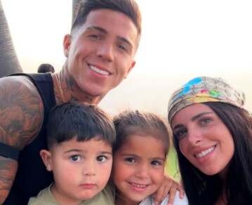 Las fotos de la escapada familiar de Enzo Fernández y Valentina Cervantes tras el Mundial 2026