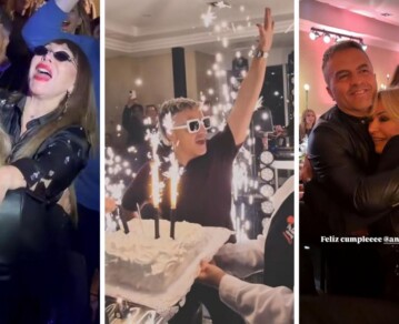 De Moria Casán y Georgina Barbarossa a Yanina Latorre: en fotos, así disfrutaron los famosos en el mega cumpleaños de Ángel de Brito
