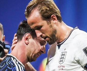 Harry Kane le dedicó un emotivo mensaje a Messi y marcó distancia en medio de la ola antiargentina