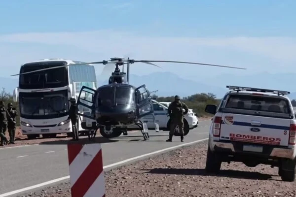 El helicóptero de la tragedia.