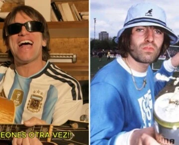 Joaquín Levinton desafió a Liam Gallagher con un picante cover de Oasis en la previa de la semifinal contra Inglaterra