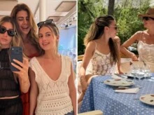 Juliana Awada-Antonia Macri-Valentina Barbier-vacaciones Saint Tropez-looks chic verano europeo