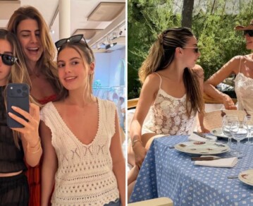 Juliana Awada en Saint Tropez: los looks de vacaciones con sus hijas Antonia y Valentina que resumen las tendencias del verano europeo 2026