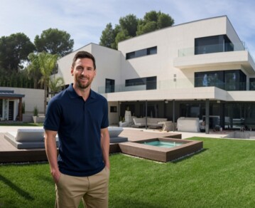 Así es "La Fortaleza": la imponente mansión blindada de Lionel Messi en Funes donde se refugia tras el Mundial