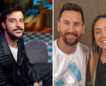 La contundente reacción de Diego Leuco al gesto viral de Leo Messi con Sofi Martínez