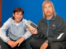 Lionel Messi y Eber Ludueña